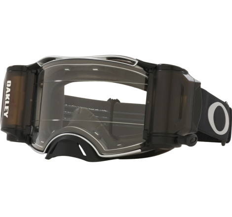 Masque OAKLEY Airbrake MX - Tuff Blocks Black Gunmetal écran Race-Ready Roll-Off clair
