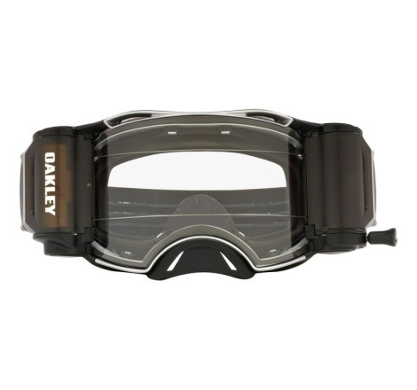 Masque OAKLEY Airbrake MX - Tuff Blocks Black Gunmetal écran Race-Ready Roll-Off clair