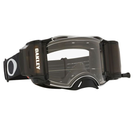 Masque OAKLEY Airbrake MX - Tuff Blocks Black Gunmetal écran Race-Ready Roll-Off clair