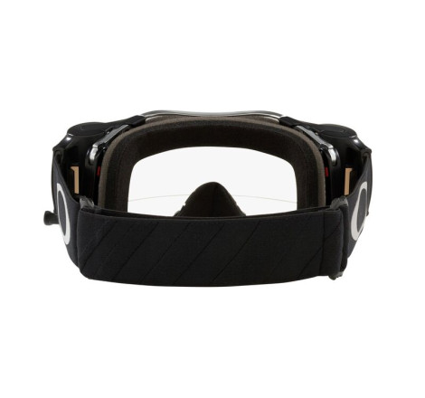 Masque OAKLEY Airbrake MX - Tuff Blocks Black Gunmetal écran Race-Ready Roll-Off clair
