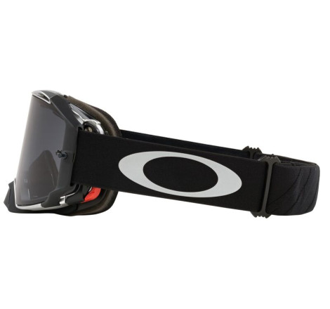 Masque OAKLEY Airbrake MX Tuff Blocks Black Gunmetal – écran Dark Grey
