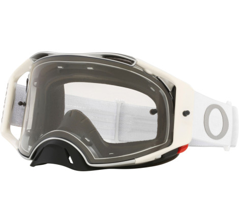 Masque OAKLEY Airbrake MX Tuff Blocks White – écran clair