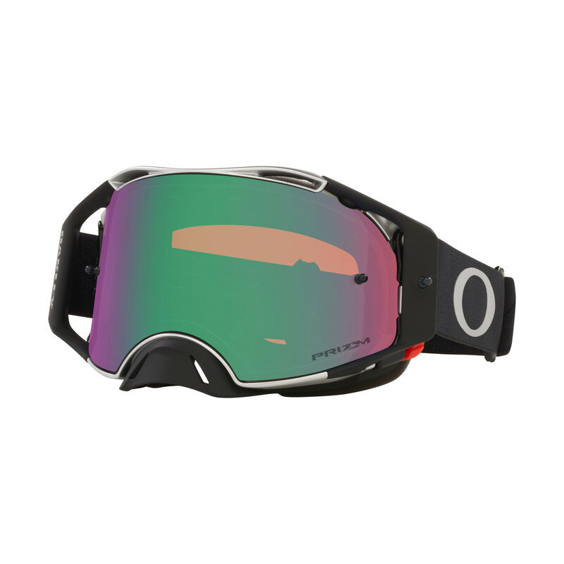 Masque OAKLEY Airbrake MX Tuff Blocks Black Gunmetal – écran Prizm™ MX Jade