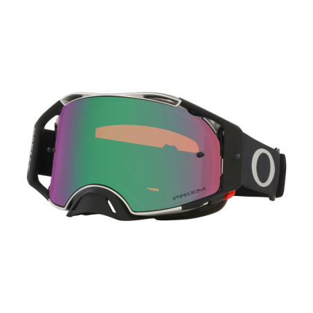 Masque OAKLEY Airbrake MX Tuff Blocks Black Gunmetal – écran Prizm™ MX Jade