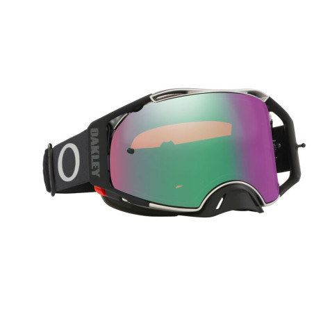 Masque OAKLEY Airbrake MX Tuff Blocks Black Gunmetal – écran Prizm™ MX Jade