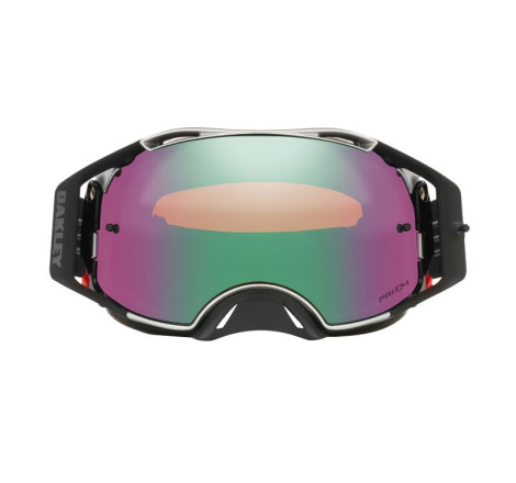 Masque OAKLEY Airbrake MX Tuff Blocks Black Gunmetal – écran Prizm™ MX Jade