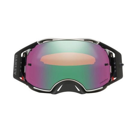 Masque OAKLEY Airbrake MX Tuff Blocks Black Gunmetal – écran Prizm™ MX Jade