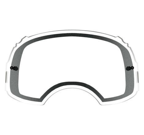 Ecran double de rechange OAKLEY Airbrake Plutonite transparent
