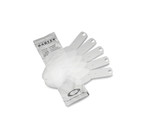 Pack 25 tear-offs OAKLEY O-FRAME 2.0 Pro MX, transparent