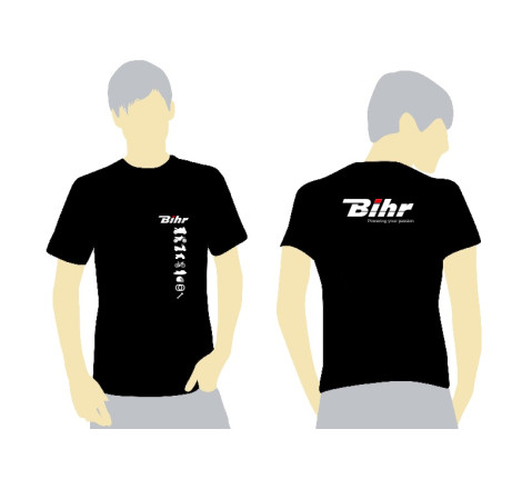 T-Shirt BIHR noir 2017 taille S