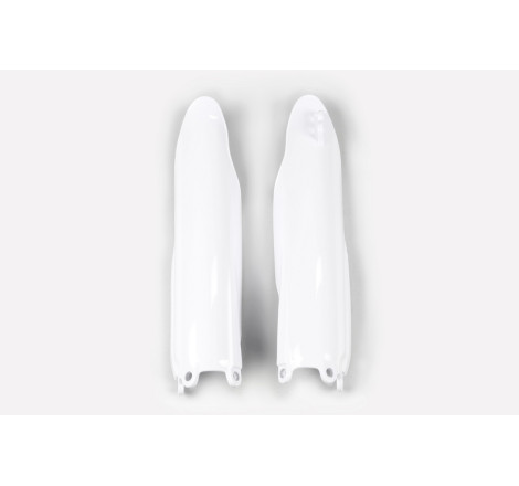 Protections de fourche UFO blanches Yamaha YZ / YZ-F 125 à 450
