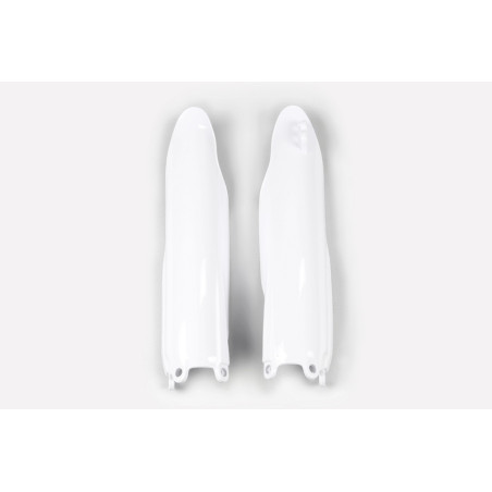 Protections de fourche UFO blanches Yamaha YZ / YZ-F 125 à 450