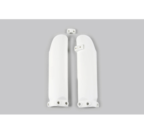Protections de fourche UFO blanches KTM SX 65 (2002–2024)