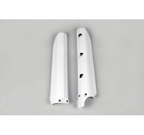 Protections de fourche UFO blanches Yamaha YZ 85 (2002–2018)
