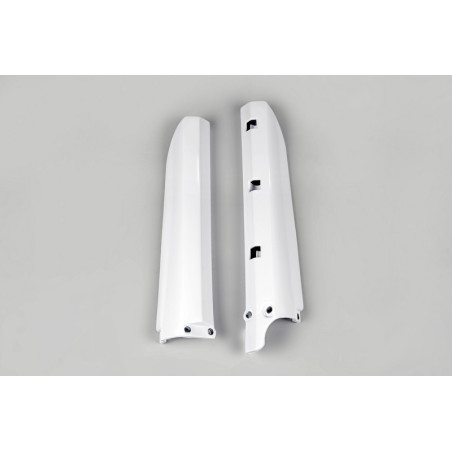 Protections de fourche UFO blanches Yamaha YZ 85 (2002–2018)