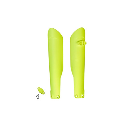 Protections de fourche UFO jaunes Husqvarna TC / FC 125 à 450 (2015–2022)