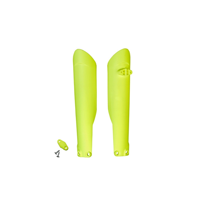 Protections de fourche UFO jaunes Husqvarna TC / FC 125 à 450 (2015–2022)