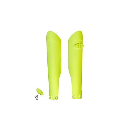 Protections de fourche UFO jaunes Husqvarna TC / FC 125 à 450 (2015–2022)