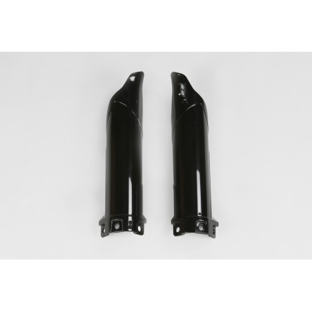 Protections de fourche UFO noires Kawasaki KX 85 (2014–2024)