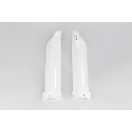 Protections de fourche UFO blanches Kawasaki KX 85 (2014–2024)