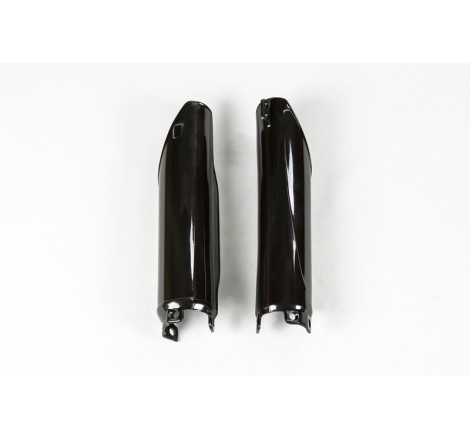Protections de fourche UFO noires Honda CR / CRF 125 à 500