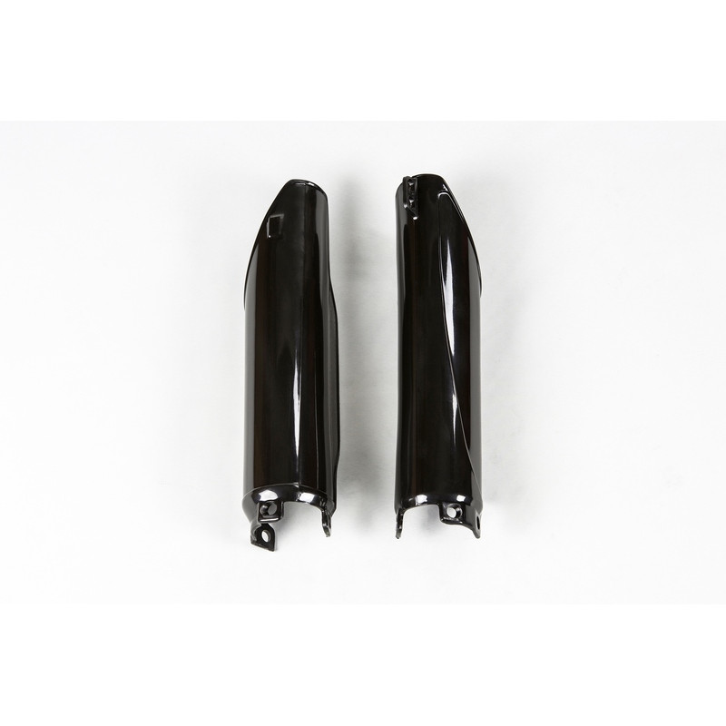 Protections de fourche UFO noires Honda CR / CRF 125 à 500
