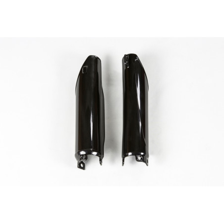 Protections de fourche UFO noires Honda CR / CRF 125 à 500