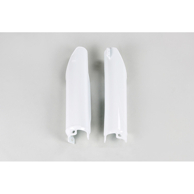 Protections de fourche UFO blanches Honda CR / CRF 125 à 500