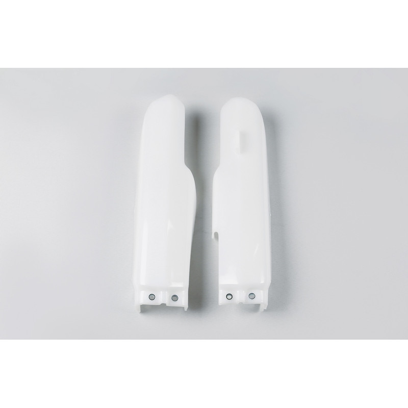 Protections de fourche UFO blanches Suzuki RM 85 (2004–2022)