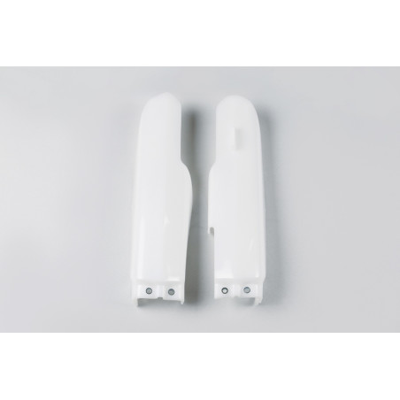 Protections de fourche UFO blanches Suzuki RM 85 (2004–2022)