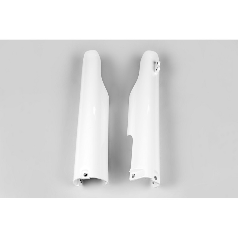 Protections de fourche UFO blanches Yamaha YZ / YZ-F 125 à 450 (2005–2007)