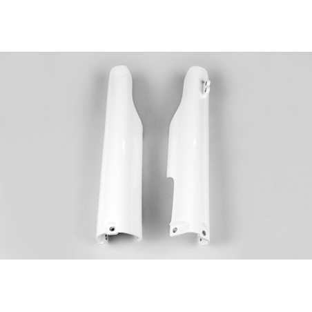 Protections de fourche UFO blanches Yamaha YZ / YZ-F 125 à 450 (2005–2007)