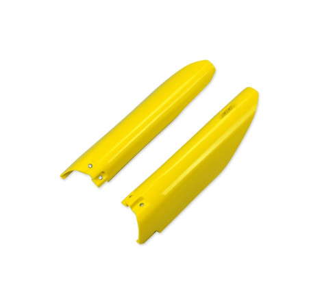 Protections de fourche UFO jaunes Suzuki RM / RM-Z 125 à 450