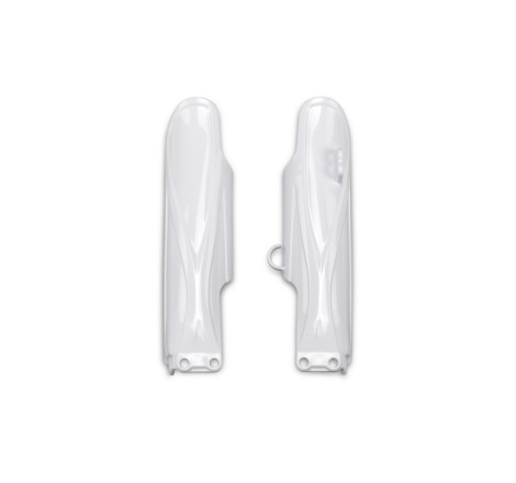 Protections de fourche UFO blanches Yamaha YZ 85 (2019–2025)