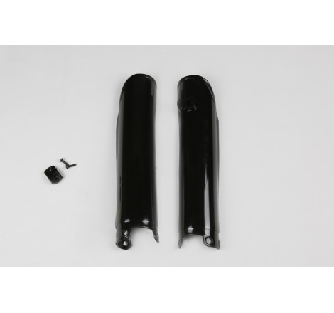 Protections de fourche UFO noires KTM SX 125 / 250 (2001–2006)