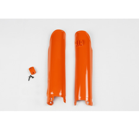 Protections de fourche UFO orange KTM SX 125 / 250 (2001–2006)