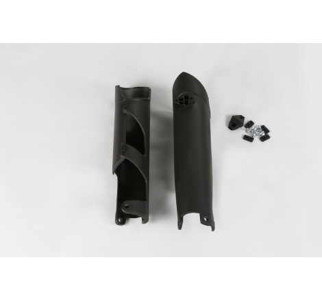 Protections de fourche UFO noires KTM / Husqvarna SX / SX-F / TC / FC 125 à 450
