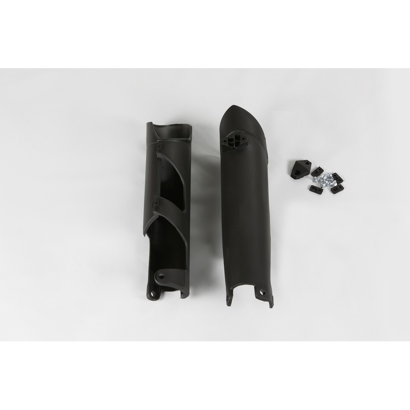 Protections de fourche UFO noires KTM / Husqvarna SX / SX-F / TC / FC 125 à 450