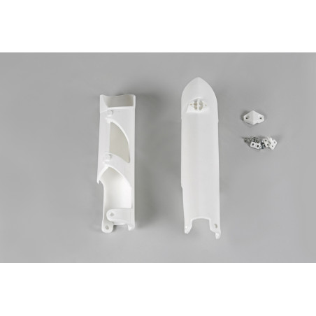Protections de fourche UFO blanches KTM / Husqvarna SX / SX-F / TC / FC 125 à 450
