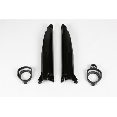 Protections de fourche UFO noires Kawasaki KX 125 / 250 / 500 (1994–1995)