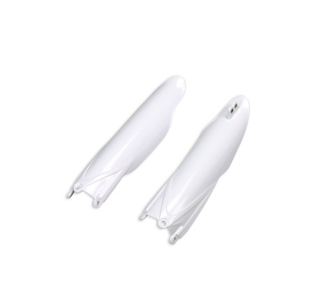 Protections de fourche UFO blanches Yamaha YZ-F 250 / 450 (2010–2022)