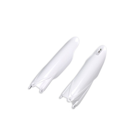 Protections de fourche UFO blanches Yamaha YZ-F 250 / 450 (2010–2022)
