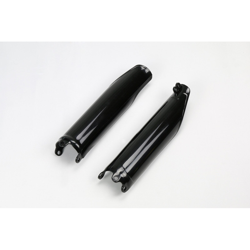 Protections de fourche UFO noires Honda CRF 250 / 450
