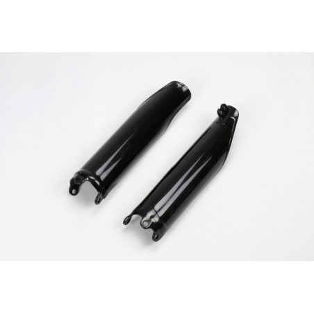 Protections de fourche UFO noires Honda CRF 250 / 450