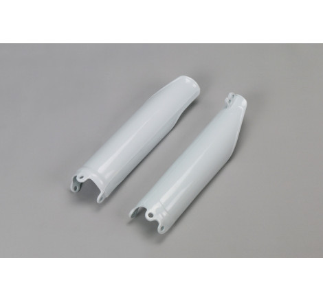 Protections de fourche UFO blanches Honda CRF 250 / 450