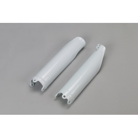 Protections de fourche UFO blanches Honda CRF 250 / 450