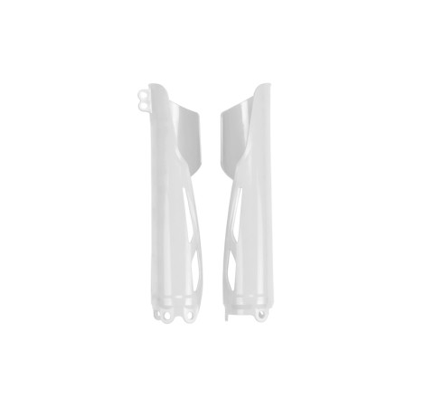 Protections de fourche UFO blanches Honda CRF 250 / 450
