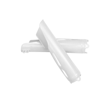 Protections de fourche UFO blanches Honda CRF 250 / 450
