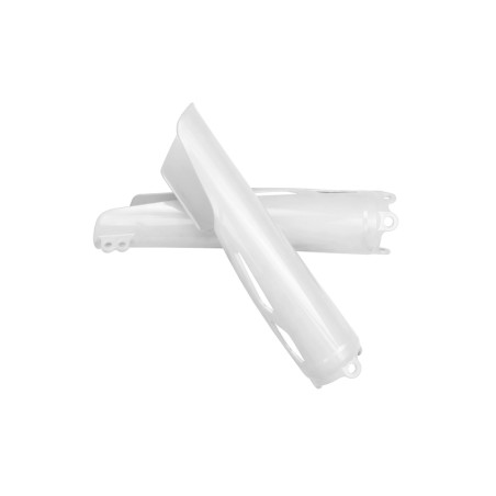Protections de fourche UFO blanches Honda CRF 250 / 450