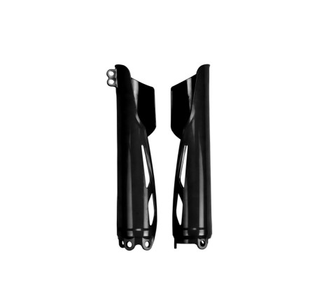 Protections de fourche UFO noires Honda CRF 250 / 450